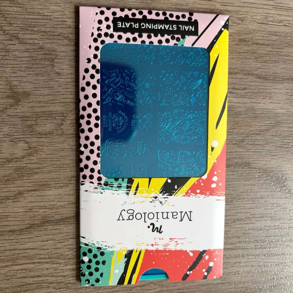 Maniology M279 Weather Themed Nail Stamping Plate